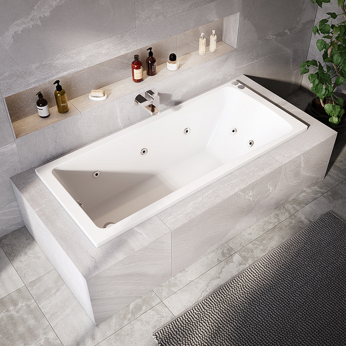 Laguna Whirlpool Spa 8 Jet Square Single Ended Bath