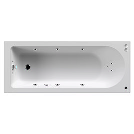 Laguna Whirlpool Spa Bath - 11 Jet Round Single Ended Design With Light