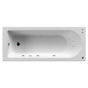 Laguna Whirlpool Spa Bath - 11 Jet Round Single Ended Design With Light