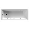 Laguna Whirlpool Spa Bath – 6 Jet Thin Edge Square Single Ended Design