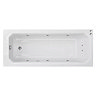 Laguna Whirlpool Spa Bath - 8 Jet Art Deco Square Single Ended Design