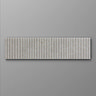 Lamego Ridged Stone Effect Grey Wall Tiles - 75 x 300mm