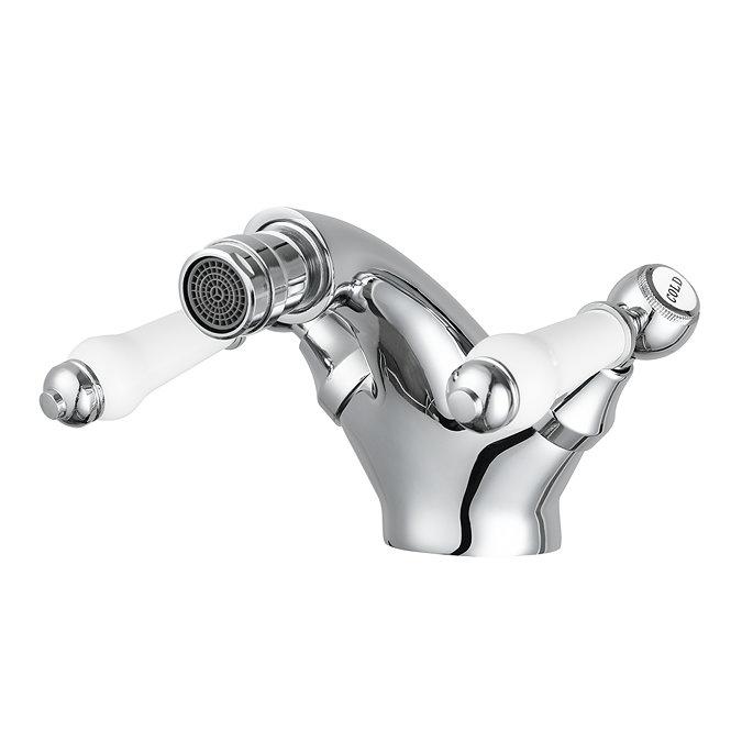 Lancaster Bidet Mixer Tap with Pop Up Waste