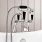 Lancaster Black Traditional Tap Package (Bath + Basin Tap)  additional Large Image