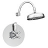 Lancaster Round Concealed Dual Thermostatic Shower Valve with 8" Head & Round Curved Arm