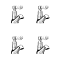 Lancaster Traditional Basin + Bath Tap Set