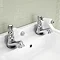 Lancaster Traditional Basin Taps  Profile Large Image