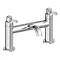 Lancaster Traditional Chrome Lever Bath Filler Tap Large Image