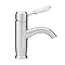 Lancaster Traditional Chrome Single Lever Mono Basin Mixer Tap  Feature Large Image