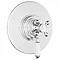 Lancaster Traditional Concealed Dual Thermostatic Shower Valve Large Image