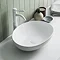 Lancaster Traditional Matt White Tall Mono Basin Mixer Tap