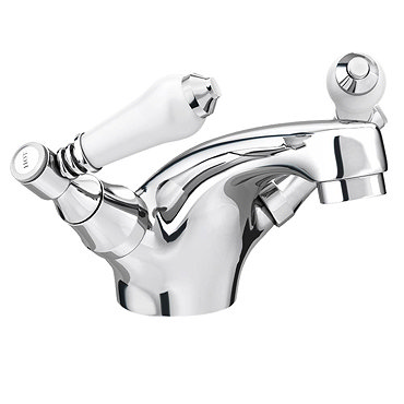 Lancaster Traditional Mono Basin Mixer + Click Clack Waste  Feature Large Image