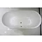 Landon Roll Top Cast Iron Bath (White Feet 1680 x 750mm) Standard Large Image