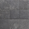 Stellar Black Stone Effect Wall and Floor Tiles - 200 x 200mm