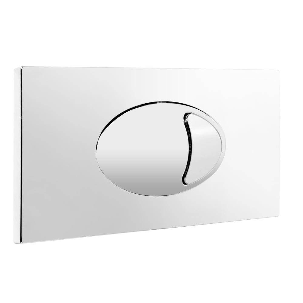 Large Chrome Push Button Plate Online At Victorian Plumbing.co.uk