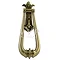Large Victorian Style Solid Brass Loop Door Knocker - DK-002 Large Image