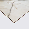 Lascari Carrara White Marble Effect Floor Tiles - 396 x 396mm