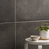 Lathom Graphite Concrete Effect Wall & Floor Tiles - 600 x 600mm