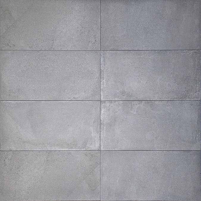 Lathom Grey Concrete Effect Wall & Floor Tiles - 300 x 600mm