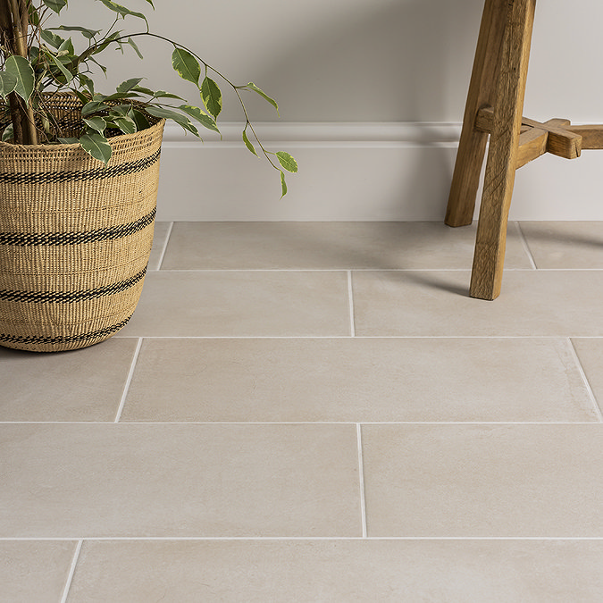 Lathom Sand Concrete Effect Wall & Floor Tiles - 300 x 600mm
