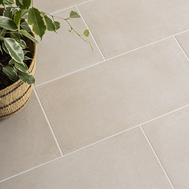 Lathom Sand Concrete Effect Wall & Floor Tiles - 300 x 600mm