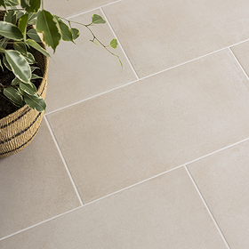 Lathom Sand Concrete Effect Wall & Floor Tiles - 300 x 600mm