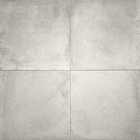 Lathom White Concrete Effect Wall & Floor Tiles - 600 x 600mm