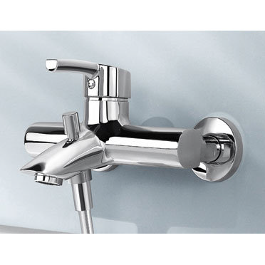 Laufen - Curve Pro Wall Mounted Bath Shower Mixer Profile Large Image