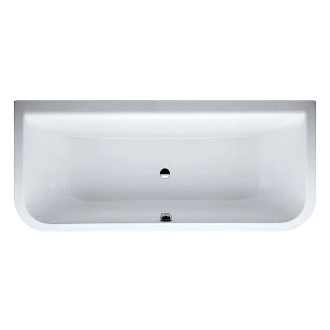 Laufen - Form 1800 x 800mm Back to Wall Bath with Frame and C Panel Profile Large Image