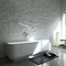 Laufen - Form 1800 x 800mm Back to Wall Bath with Frame and C Panel Standard Large Image