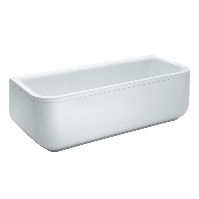 Laufen - Form 1800 x 800mm Back to Wall Bath with Frame and C Panel Large Image