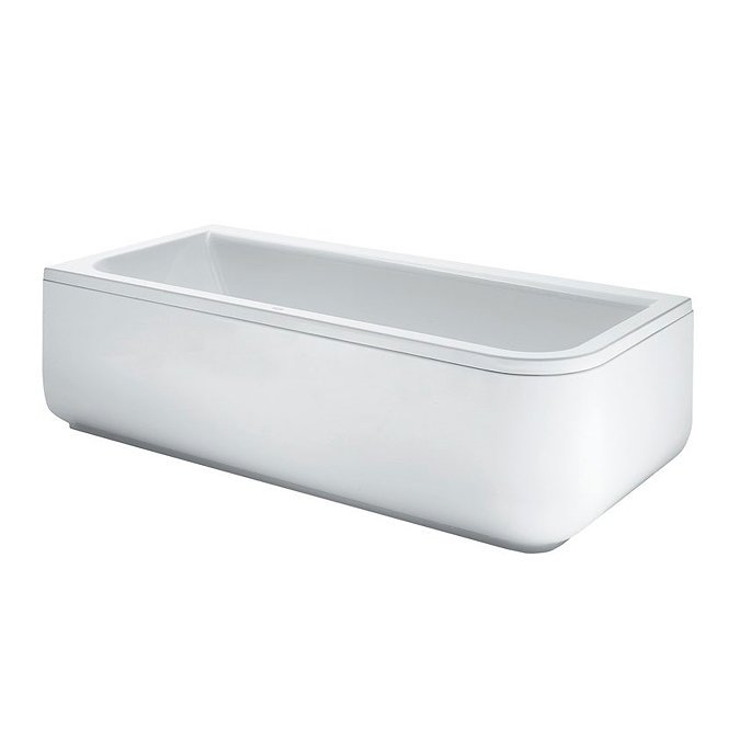 Laufen - Form 1800 x 800mm Corner Bath with Frame & L Panel - Left or Right Hand Option Large Image