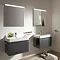 Laufen - Frame 25 Horizontal Mirror with Aluminium Frame - 1000 x 700mm Feature Large Image