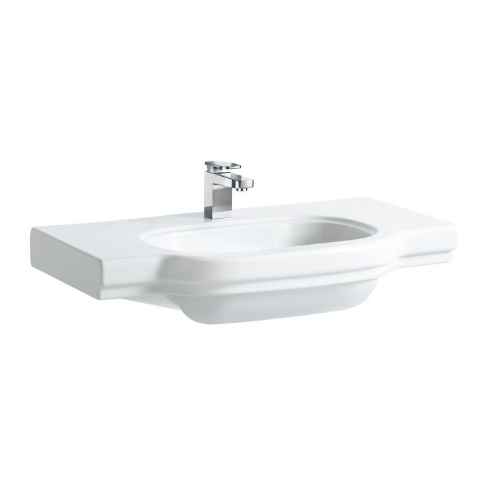 Laufen - Lb3 Classic 850mm Countertop Basin - 2 x Tap Hole Options Large Image