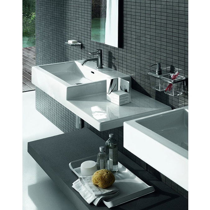 Laufen - Living City 1 Tap Hole 1000mm Basin with Shelf - Left or Right Hand Option Profile Large Im