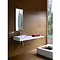 Laufen - Living City 1 Tap Hole 1000mm Basin with Shelf - Left or Right Hand Option Feature Large Im