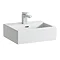 Laufen - Living City 1 Tap Hole 450mm Basin with Ground Base (Glazed All Sides) - 11430 Large Image