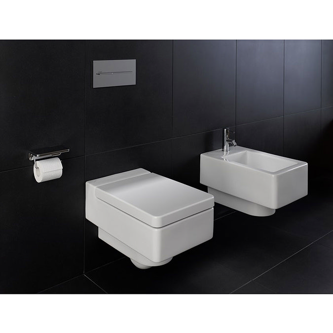 Laufen - Living City Wall Hung Pan with Toilet Seat - LIVWC1 Profile Large Image