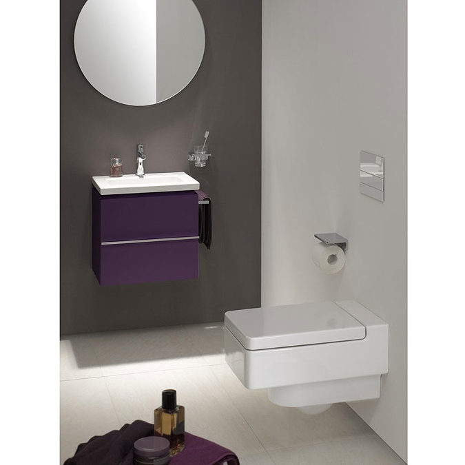 Laufen - Living City Wall Hung Pan with Toilet Seat - LIVWC1 Feature Large Image