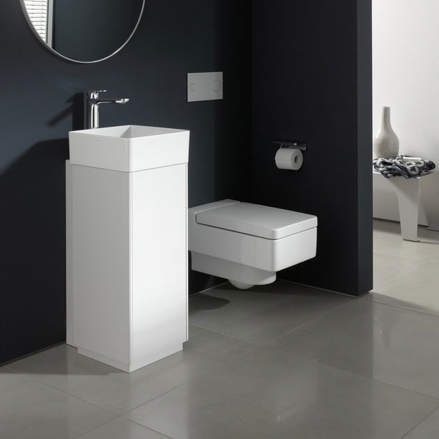 Laufen - Living Square 350mm 1 Door Vanity Unit with Ceramic Basin - Left or Right Hand Option Profi