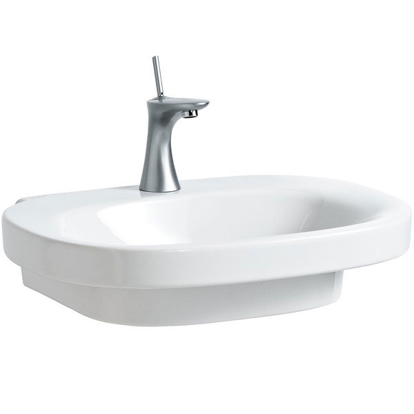 Laufen - Mimo 1 Tap Hole Basin with Concealed Overflow - 11553 Large Image