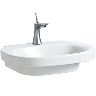 Laufen - Mimo 1 Tap Hole Basin with Concealed Overflow - 11553 Profile Large Image