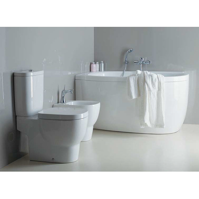 Laufen - Mimo Close Coupled Toilet (Open Back) - MIMWC1 Profile Large Image
