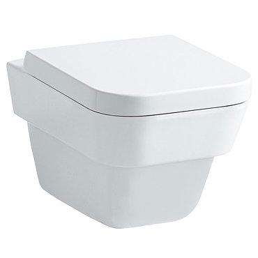 Laufen - Moderna Plus Wall Hung Pan with Toilet Seat - MODWC1 Profile Large Image