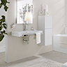 Laufen - Palace 1 Tap Hole Countertop Basin with Towel Rail - 3 x Size Options Profile Large Image
