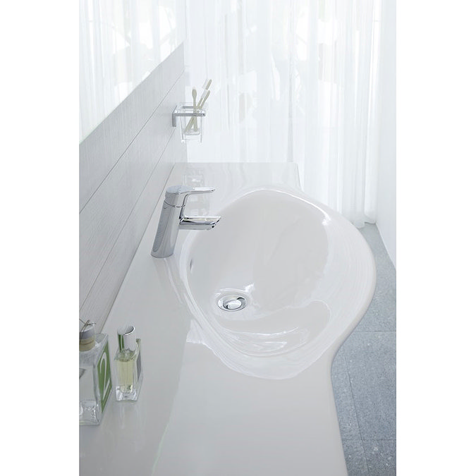 Laufen - Palace 1 Tap Hole Countertop Basin with Towel Rail - 3 x Size Options Feature Large Image