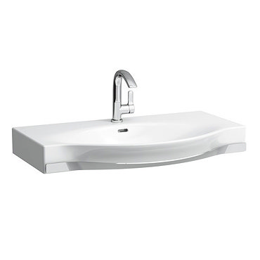 Laufen - Palace 1 Tap Hole Countertop Basin with Towel Rail - 3 x Size Options Profile Large Image