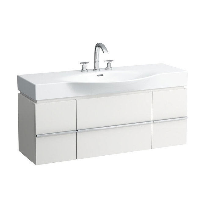 Laufen - Palace 1200mm Basin & Vanity Unit with 1 Drawer and 2 Doors Large Image
