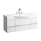 Laufen - Palace 1200mm Basin & Vanity Unit with 1 Drawer and 2 Doors Large Image