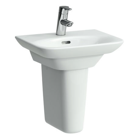 Laufen - Palace 450mm Small Basin - 2 x Tap Hole Options Profile Large Image